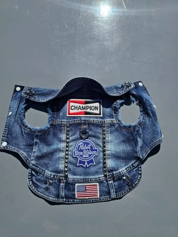 Blue Collar 2 - Hollywood Dog Threads | Customer made vests for dogs